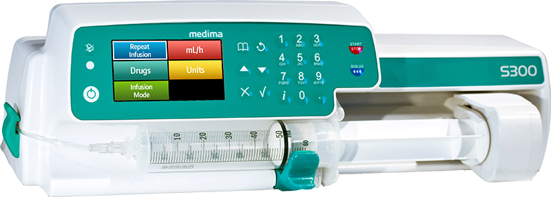 Насос шприцевий інфузійний S 300 Medima